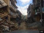 Earthquake: Kathmandu Nepal,  April 2015