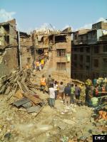 Earthquake: Bhaktapur Nepal,  April 2015
