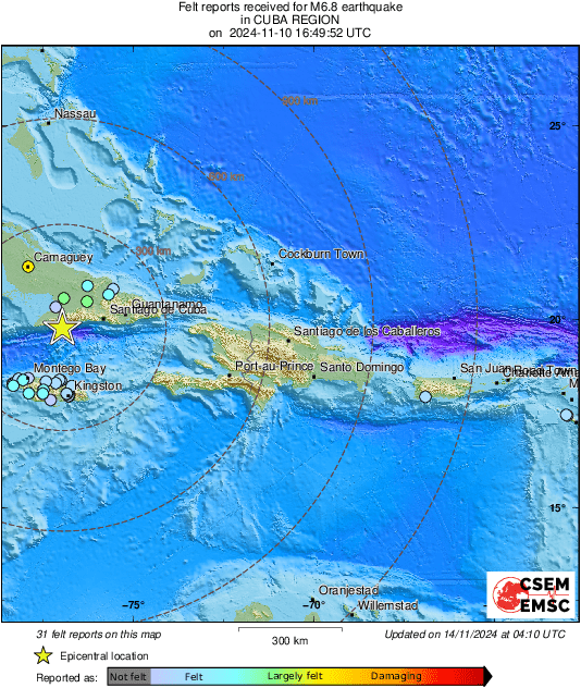 intensity map