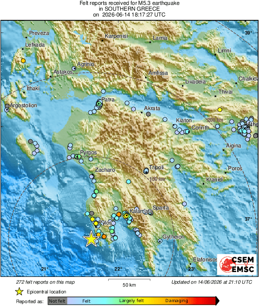 intensity map