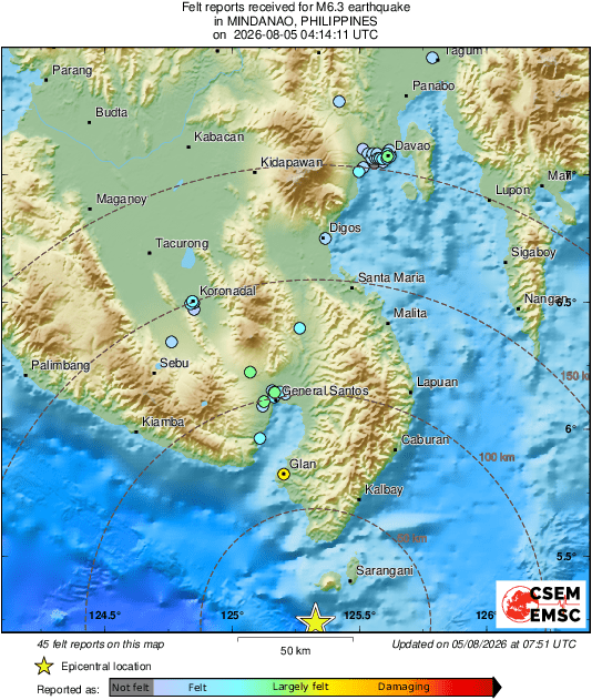 intensity map