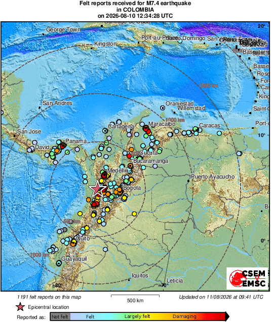 intensity map